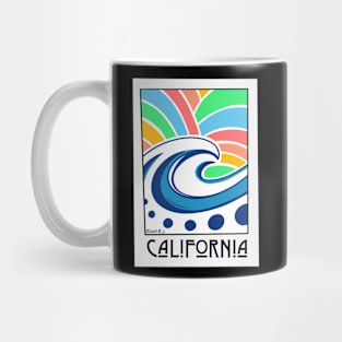 California waves Mug